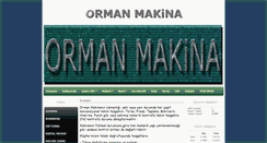 Desktop Screenshot of ormanmakina.com